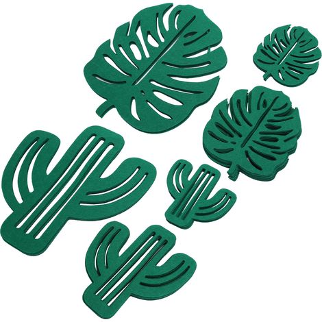 Dessous de plat en feutre absorbant l'eau : sets de table isolants pour protéger la table et les tasses (1/5)