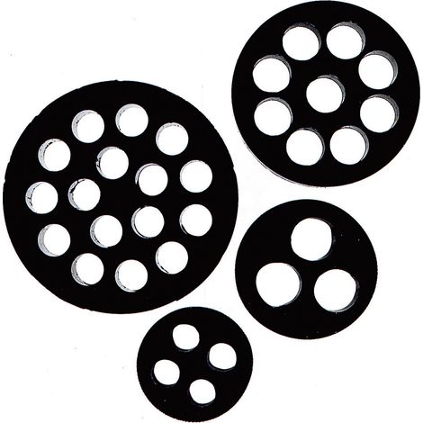 LAPP 53325350 SKINTOP® DIX-M25 Mehrfachdichteinsatz    M25 3 x 5 mm Nitril-Butadien-Kautschuk Schwar