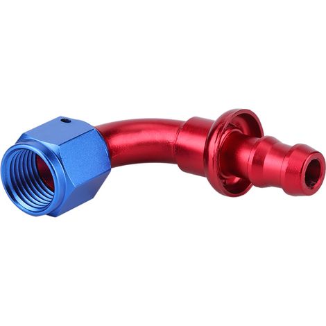 Raccord de tuyau de carburant/gaz AN6 à verrouillage par rotation à 90 degrés (1/5)