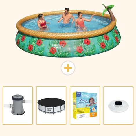 Bestway Bestway Fast Set Ronde - 457x84 cm - 5-pièces S178 (1/5)