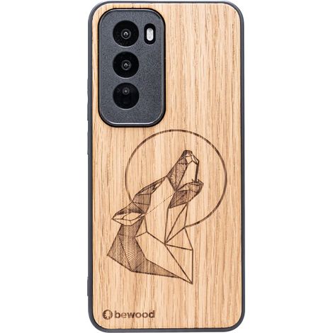 Custodia in legno Bewood per Oppo Reno 12 Pro 5G QUERCIA LUPO (1/5)