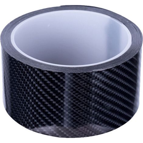 Autocollant Voiture Stickers Fibre de Carbone Film Adhésif Vinyle Auto à l'eau sans Bulle Imperméable Moto Véhicule Noir 5CM3M,Superma (1/5)