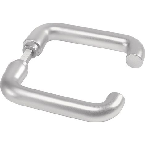 Paire de poignées de porte 475 LM 105 o. Rosette 4-KT.8mm (1/4)
