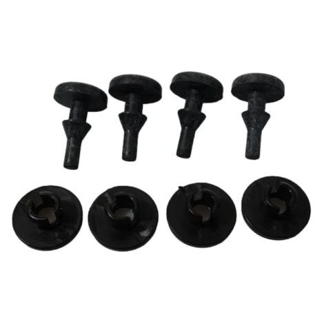 Caoutchoucs de montage Kappa POUR platines centrales KM9A, KM9B, KRA (caoutchoucs AVEC base en plastique) (4 PCS.)