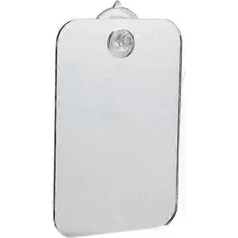 Autocollants miroir en acrylique flexible anti-buée pour miroir de douche, miroir de maquillage auto-adhésif ovale, rectangulaire et carré, décoration intérieure (1/5)