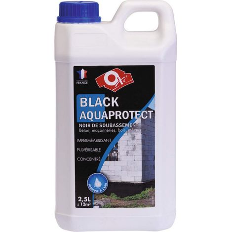 Traitement noir de soubassement Black Aquaprotect 2,5L OXI