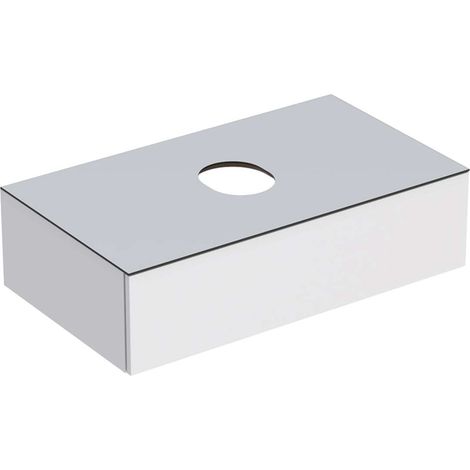 Geberit VariForm meuble sous-lavabo à poser, un tiroir, surface (1/2)