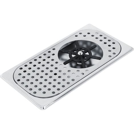 Rince-verre Professionnel G1/2 pour Bar et Café, Économiseur de Temps et d'Eau, Installation Facile sur Évier, Idéal pour Hôtels et Restaurants (1/4)