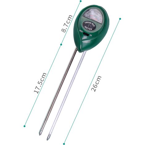 Thermometre Compost - Acier Inoxydable 304 - Échelle Celsius et Fahrenheit - Tige Longue 20 cm - Étanche - Pour Tas de Compost Jardin ou Ferme Hobby (1/5)