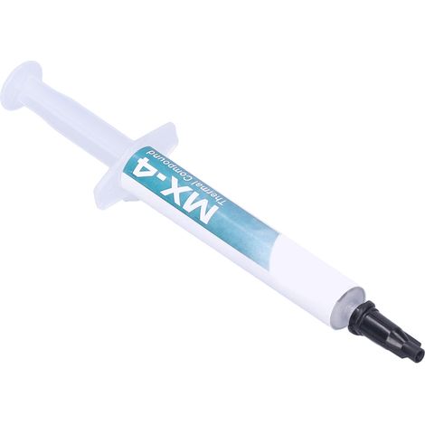 Pâte thermique de refroidissement, graisse silicone conductrice de chaleur pour processeur CPU/GPU 4 g (1/5)