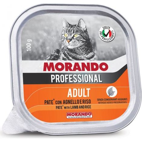 CIBO GATTO MORANDO VSC 100 G AGNELLO E RISO