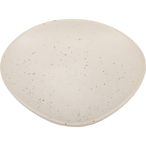 Vide Poche Céramique Élégant Design Luxueux, Plateau à Bijoux Polyvalent en Céramique Beige pour Rangement Colliers et Décor Maison (1/5)