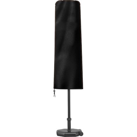 Funda protectora 165 x 50/62 cm – para sombrilla, funda para sombrilla excéntrica – Tejido Oxford con revestimiento de PVC impermeable – Cremallera – Resistente a desgarros – Para diámetro de 300 cm – (1/5)