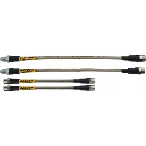 Tubi freno in teflon intrecciato in acciaio per Volvo 850 - S70 - V70 I (1/5)