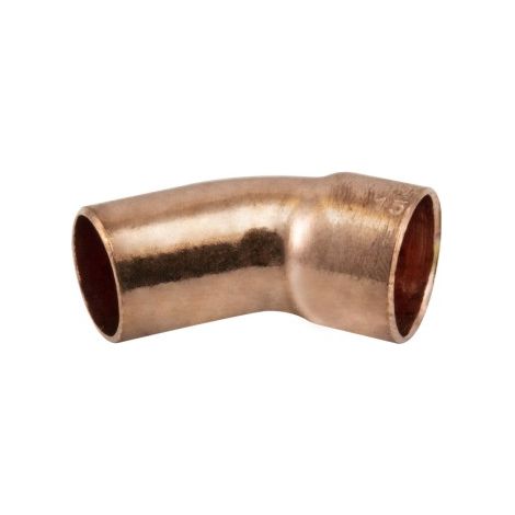 Kupferbogen männlich-weiblich, Lötverbindung 45º MH BEND, Durchmesser ø15-22 mm, hohe Korrosionsbeständigkeit (1/5)