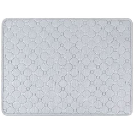 Tapis éducatif pour animaux – Gris clair – Taille S – Dimensions 60 × 45 cm (1/5)