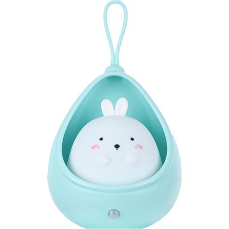 Lampe murale veilleuse à capteur mignonne, rechargeable, cadeau de décoration de chambre adapté aux enfants, aux bébés et aux adolescents. (1/5)