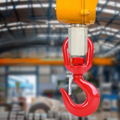7 Ton Locking Swivel Hook, Heavy Duty Swivel Lifting Hook w/ Safety Latch (1/5)