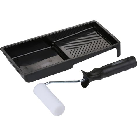 BLACK & DECKER Kit de rouleaux de peinture, 3 pièces