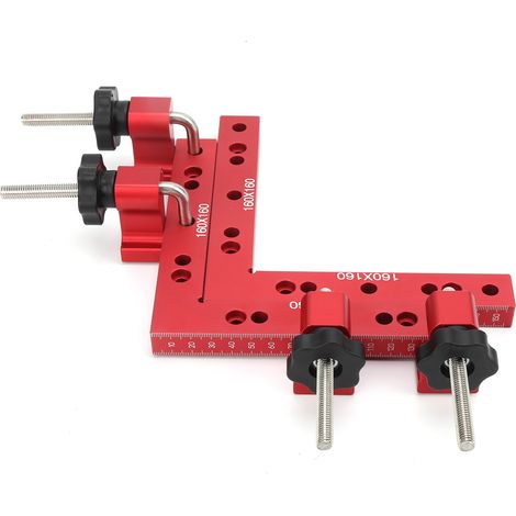 Règle en aluminium pour cadres photo, outil de mesure d'angle droit 90 degrés et positionnement précis
