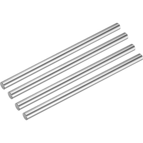 4 Pcs Tige De Guidage Linéaire 6mm x 300mm (0.236" x 11.8") En Acier Trempé Chromé Pour Imprimante 3D, Machine CNC (1/5)