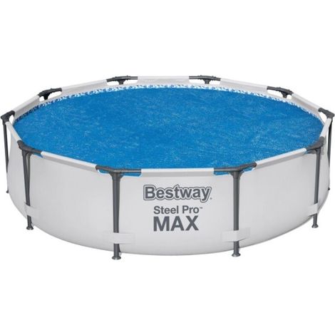 Bestway Bâche à bulles ronde 289 cm pour piscine ø305 cm (1/5)