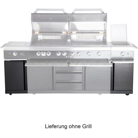 Allgrill 2x Unterschrank für Extreme Light Gasgrill Outdoorküche 40 x 61 cm