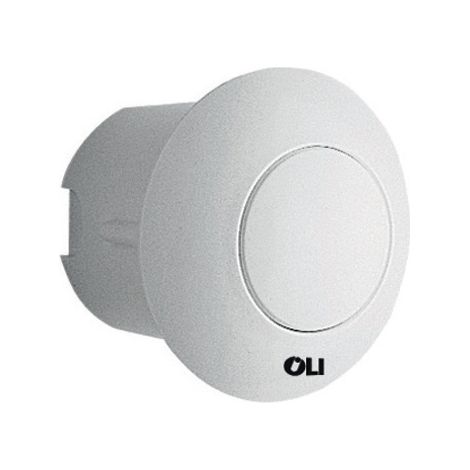 PULSANTE PNEU AD INCASSO PARETE- Bianco- OLIVE- pezzi 1