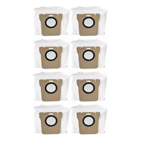 Lot de 8 sacs à poussière pour aspirateur robot JONR P20 PRO - Pièces détachées - Grande capacité (1/5)