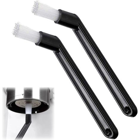 Machine à Café Brosse de Nettoyage,Brosse de Nettoyage pour Machine à Expresso,Brosse de Nettoyage Moulin à Café,Outils de Nettoyage de Machine à Café,Brosse de Nettoyage,Brosse à Café 2 Pcs (1/5)