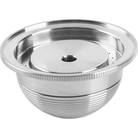 Capsules de café rechargeables en acier inoxydable, capsules réutilisables pour Machine (1/4)