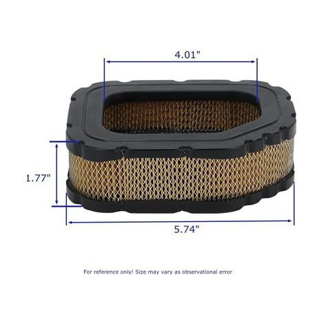 Compatible with Kohler 3208303S, 3208305S air filter elements (1/4)