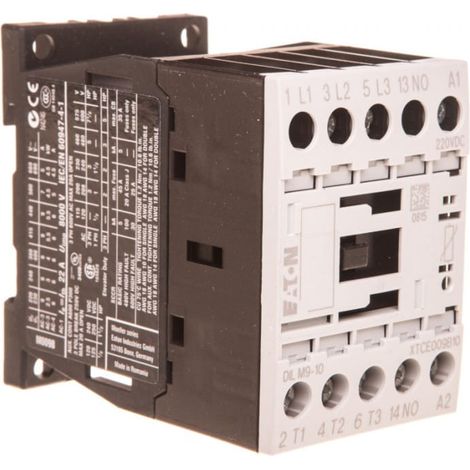 Contactor de potencia 9A 3P 220V CC 1Z 0R DILM9-10(220VDC) 276709
