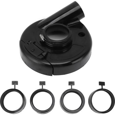 Staubschutzhaube für Winkelschleifer, Gummimanschette, einfach zu bedienender elastischer Schutz für 7-Zoll-Schleifscheiben (1/5)