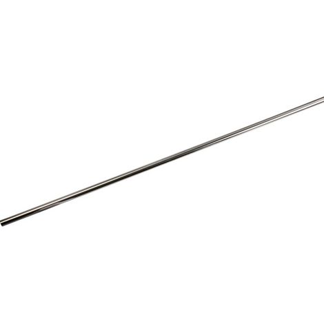Canne acier chromée Ø15mm – Longueur 900mm – Extrémité non évasée pour robinetterie RBM – T° max fluide 110°C