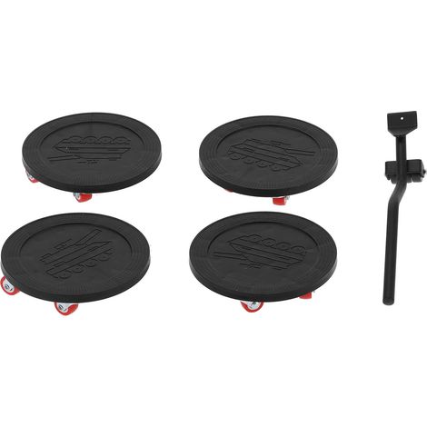 Möbeltransport-Werkzeug, 5-teiliges ergonomisches Kunststoff-Möbelhebeset für den Einsatz zu Hause, in der Garage und im Büro, für einfaches und sicheres Umstellen von Möbeln (1/5)