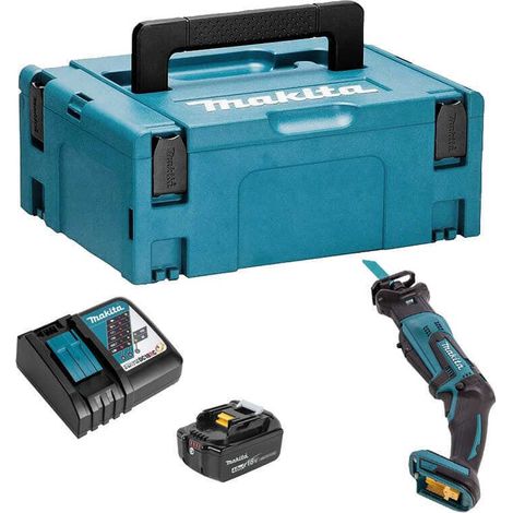 Scie sabre 18V LXT (1x4,0 Ah) dans coffret MAKPAC - MAKITA DJR183RM1J (1/4)