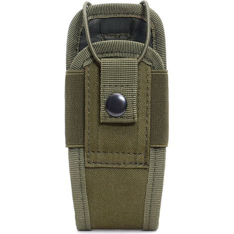 Grüne Militär Taktische Halterung Tasche Gürteltasche für tragbares Radio oder Walkie-Talkie (1/5)
