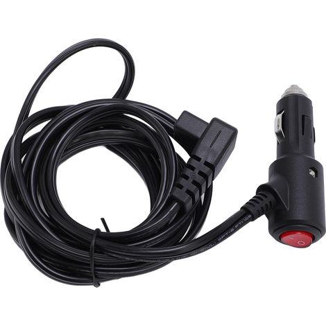 Chargeur de réfrigérateur de voiture pour congélateur avec indicateur de commutation rouge, accessoires pour camping-car, longueur 3 mètres (1/5)