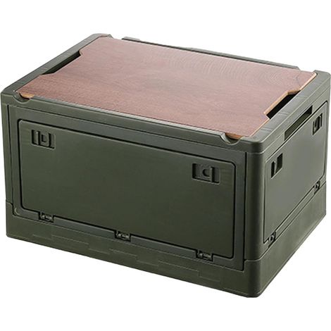 Boîte de rangement de coffre de voiture, organisateur de coffre pliable pour voiture - Organisateur de pliable pour automobile Grand outil de stockage de véhicule porteur pour (1/5)