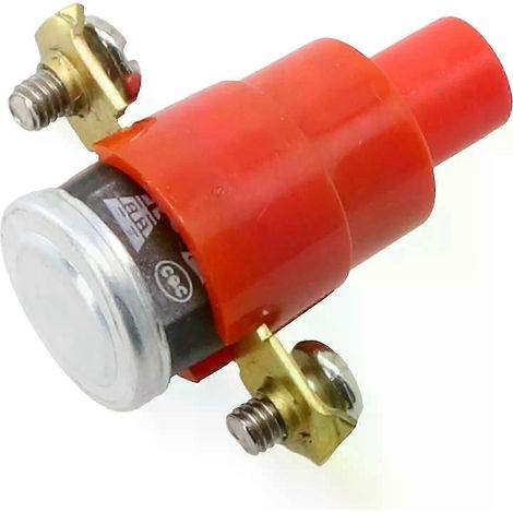Un dispositif de protection thermique compatible avec un interrupteur de protection à contrôle de température à réarmement automatique 56250V 16A pour enrouleurs de fils/câbles. (1/5)