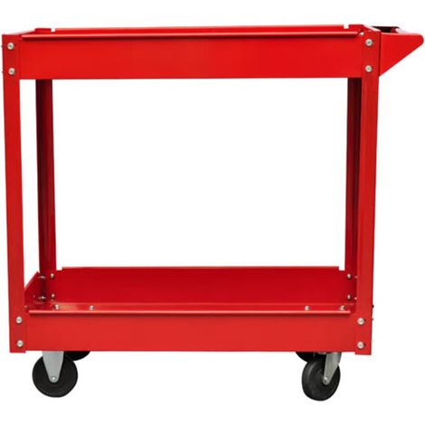 Chariots à outils pour atelier 2 pcs 100 kg 2 étagères (1/4)