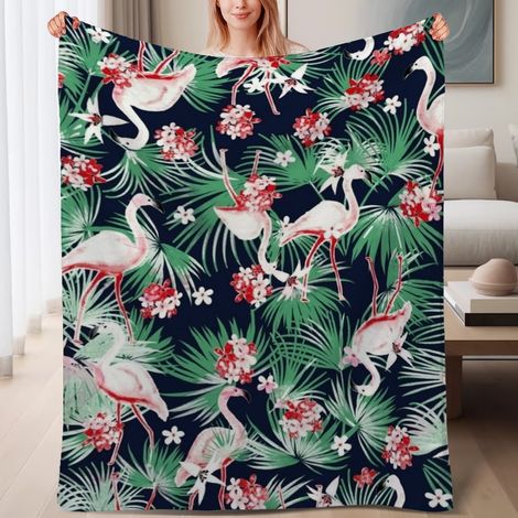 Couverture de lit en polaire, douce et chaude en microfibre pour le printemps, décoration de chambre, cadeau pour femmes et hommes, 6080 pouces (1/4)