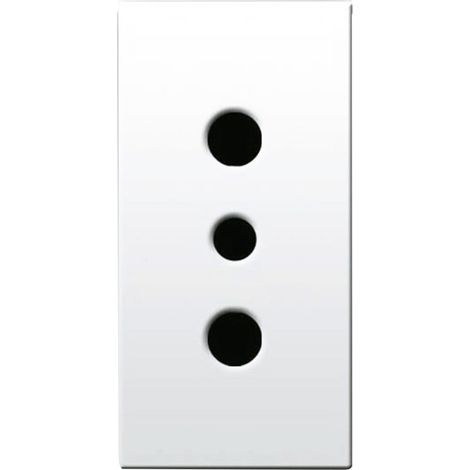 St.Italiano Steckdose 2P+E 10A Domus 1M AVE 441006TS