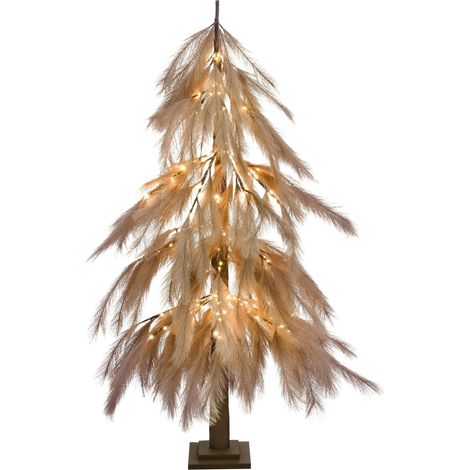 Beliani Outdoor Decoration LED Beige Synthetic Material Artificial For Outdoor Use, 78 x 78 x 123 cm, Moisture Resistant BIFROST (1/5)