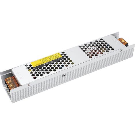 Netzteil mit Gehäuse aus Aluminiumlegierung, stabiler und geräuscharmer Betrieb, LED-Schalter, 150 W, 12 V
