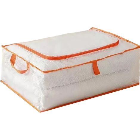 Coffre de rangement sous lit,boîte de rangement grande capacité, boîte de rangement couverte et étanche à l'humidité,44L (1/5)