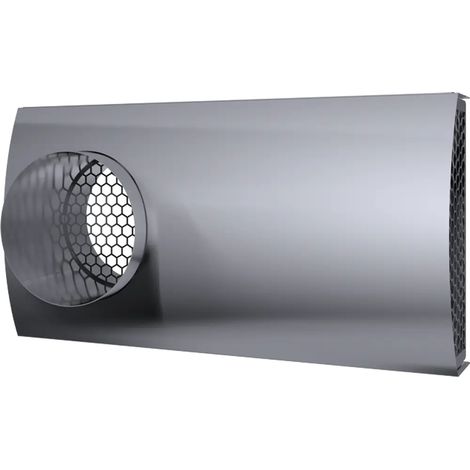 Wolf UniAir Rejilla doble de diseño DN160 acero inoxidable, para CWL, 2577960