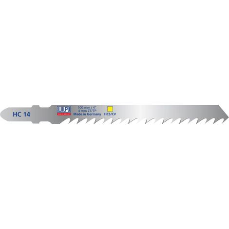 Lames pour scie sauteuse Wilpu HC 14 25 unités