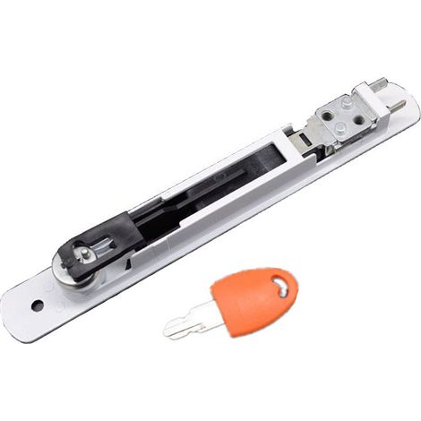 Sliding door lock, 2-piece glass sliding door handle set, concealed handle, recessed installation (1/5)